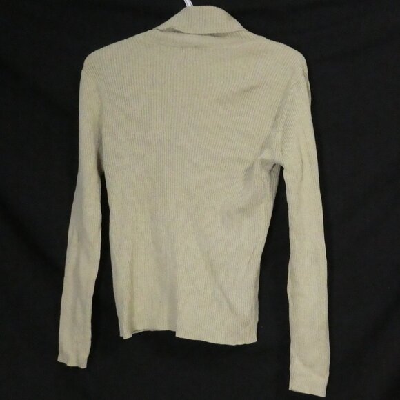 GAP | medium | Light Green Ribbed Turtleneck Sweater - Picture 2 of 15